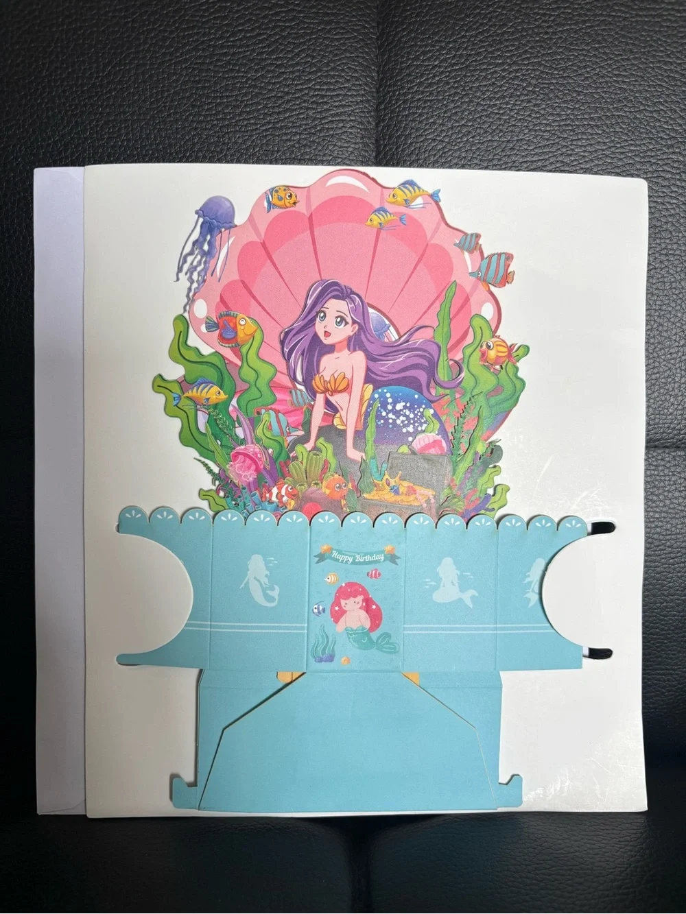 Mermaid Pop Up Birthday Card